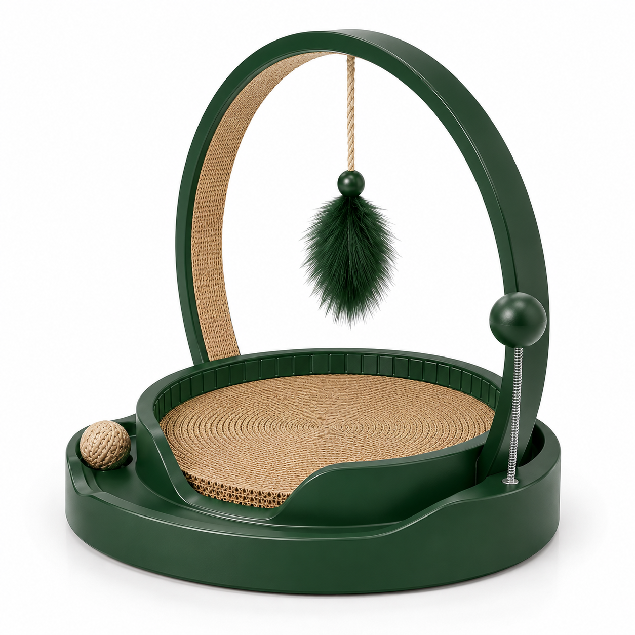 Regal Arc Play Cat Scratcher & Activity Centre - Image 3