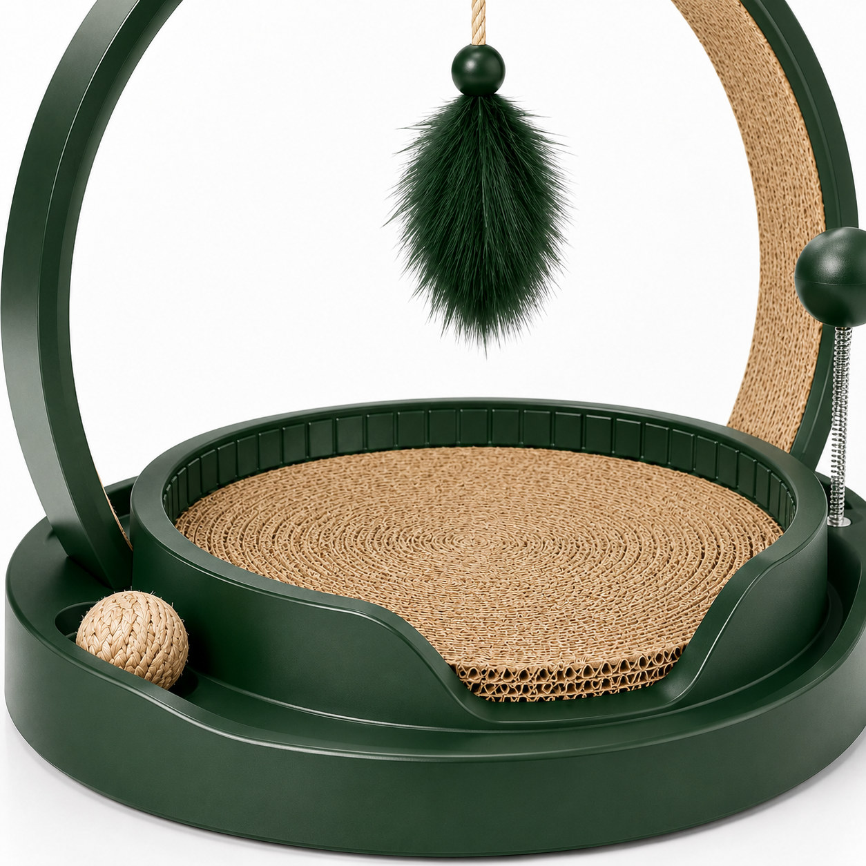 Regal Arc Play Cat Scratcher & Activity Centre - Image 4